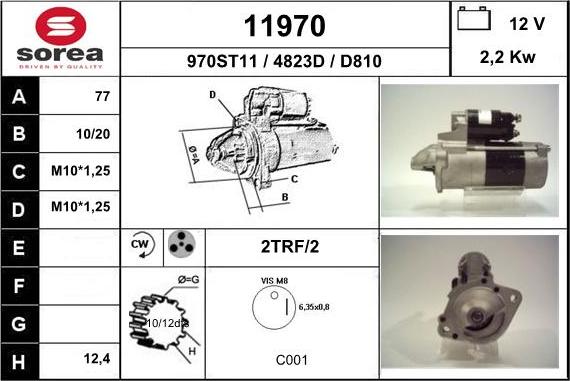 EAI 11970 - Starteris adetalas.lv