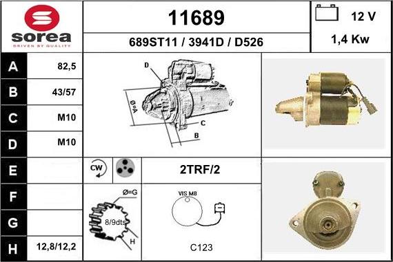 EAI 11689 - Starteris adetalas.lv