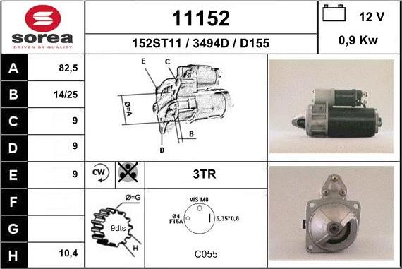 EAI 11152 - Starteris adetalas.lv