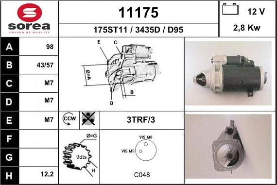 EAI 11175 - Starteris adetalas.lv