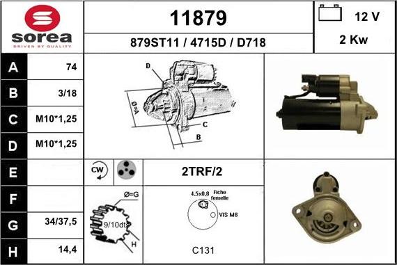 EAI 11879 - Starteris adetalas.lv