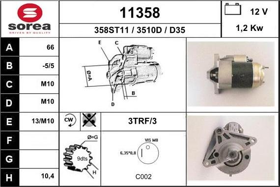 EAI 11358 - Starteris adetalas.lv