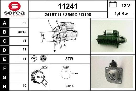 EAI 11241 - Starteris adetalas.lv