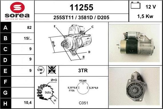 EAI 11255 - Starteris adetalas.lv