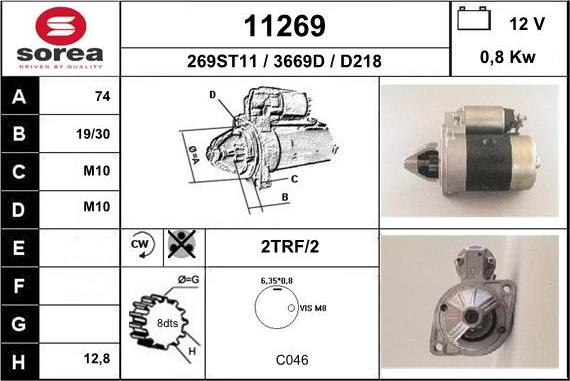 EAI 11269 - Starteris adetalas.lv