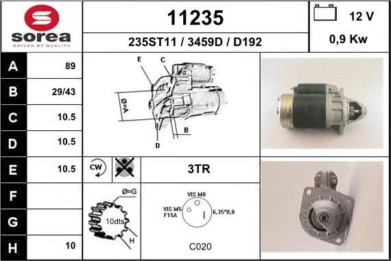 EAI 11235 - Starteris adetalas.lv