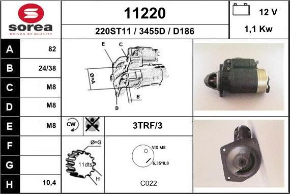 EAI 11220 - Starteris adetalas.lv