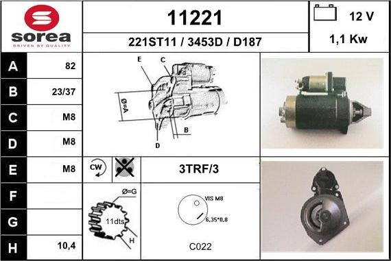 EAI 11221 - Starteris adetalas.lv