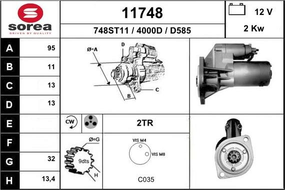 EAI 11748 - Starteris adetalas.lv