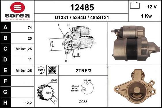 EAI 12485 - Starteris adetalas.lv