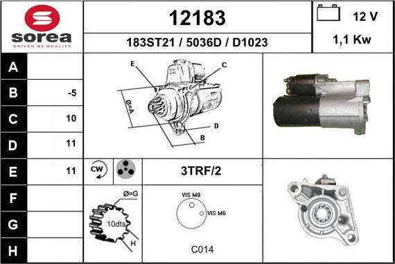 EAI 12183 - Starteris adetalas.lv