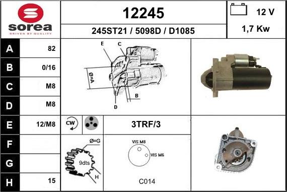 EAI 12245 - Starteris adetalas.lv