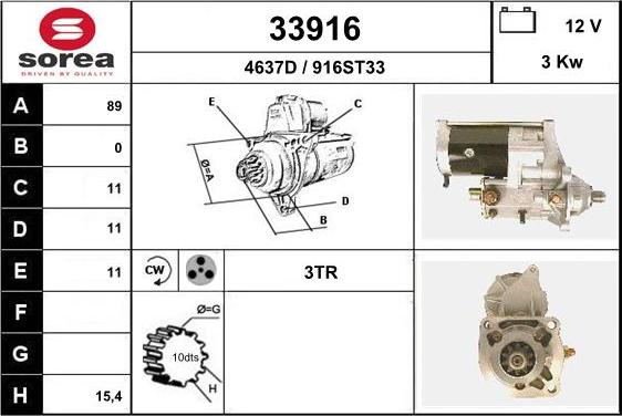 EAI 33916 - Starteris adetalas.lv