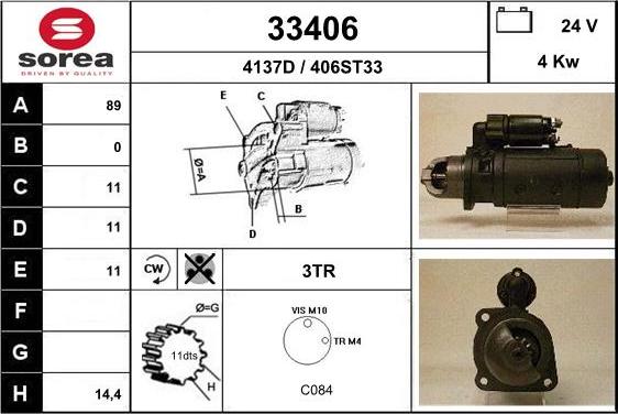 EAI 33406 - Starteris adetalas.lv