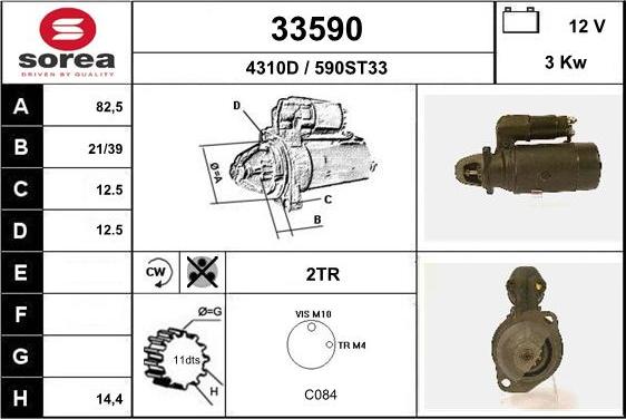 EAI 33590 - Starteris adetalas.lv