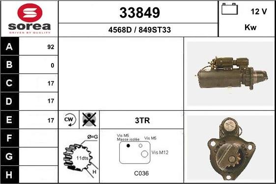 EAI 33849 - Starteris adetalas.lv