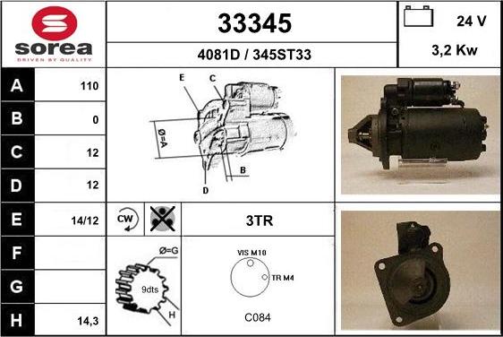 EAI 33345 - Starteris adetalas.lv