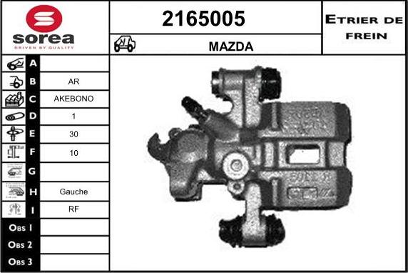 EAI 2165005 - Bremžu suports adetalas.lv