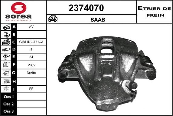 EAI 2374070 - Bremžu suports adetalas.lv