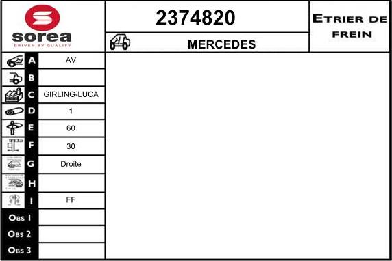 EAI 2374820 - Bremžu suports adetalas.lv