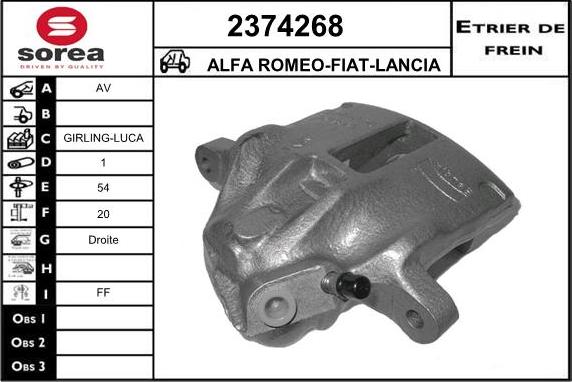 EAI 2374268 - Bremžu suports adetalas.lv