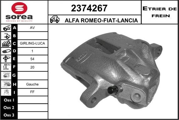 EAI 2374267 - Bremžu suports adetalas.lv