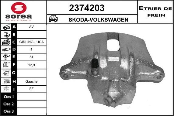 EAI 2374203 - Bremžu suports adetalas.lv