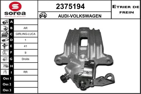 EAI 2375194 - Bremžu suports adetalas.lv