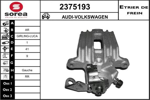 EAI 2375193 - Bremžu suports adetalas.lv