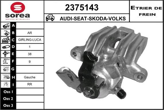 EAI 2375143 - Bremžu suports adetalas.lv