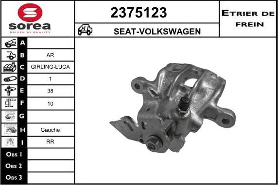 EAI 2375123 - Bremžu suports adetalas.lv