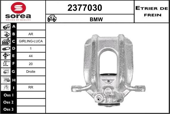 EAI 2377030 - Bremžu suports adetalas.lv