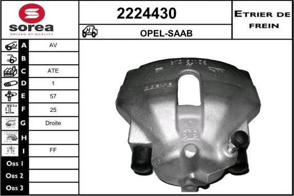 EAI 2224430 - Bremžu suports adetalas.lv