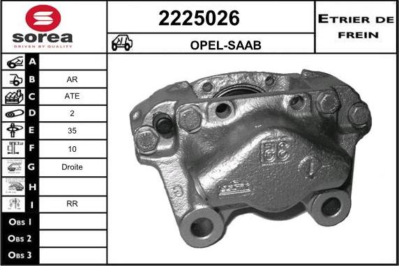 EAI 2225026 - Bremžu suports adetalas.lv