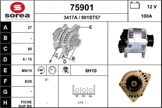 EAI 75901 - Ģenerators adetalas.lv