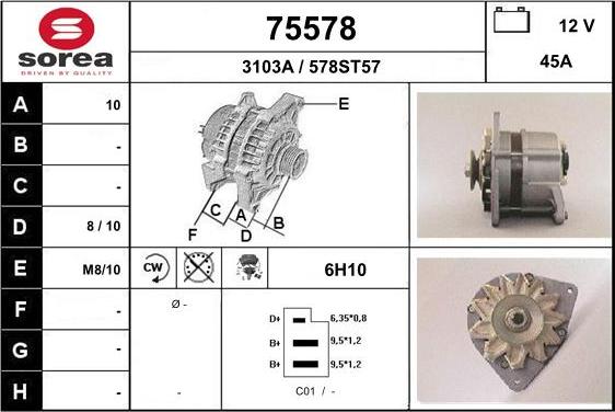 EAI 75578 - Ģenerators adetalas.lv