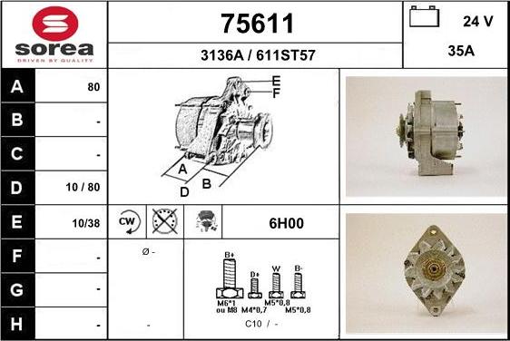 EAI 75611 - Ģenerators adetalas.lv