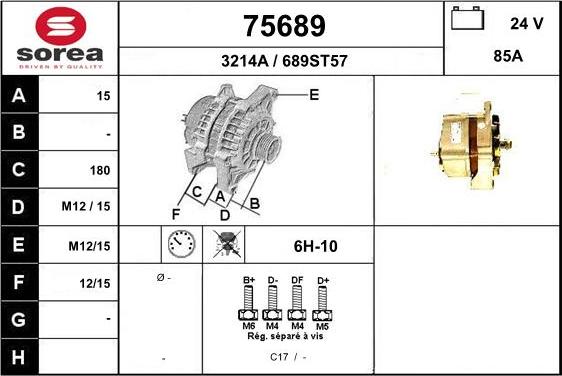 EAI 75689 - Ģenerators adetalas.lv