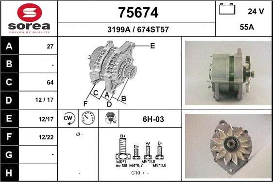 EAI 75674 - Ģenerators adetalas.lv