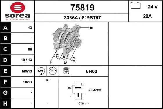 EAI 75819 - Ģenerators adetalas.lv