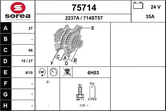 EAI 75714 - Ģenerators adetalas.lv