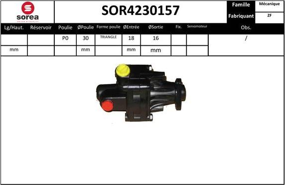 EAI SOR4230157 - Hidrosūknis, Stūres iekārta adetalas.lv