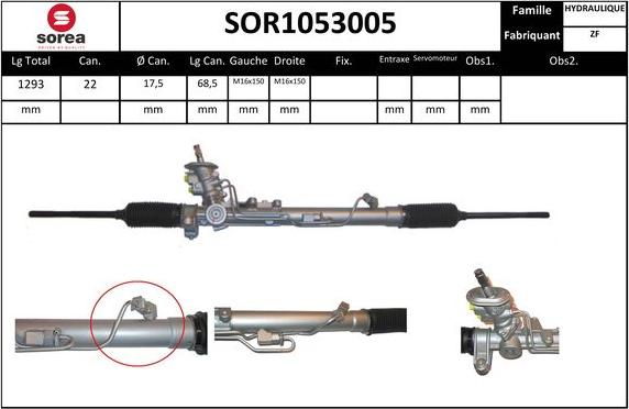 EAI SOR1053005 - Stūres mehānisms adetalas.lv