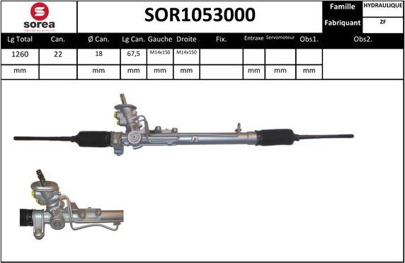 EAI SOR1053000 - Stūres mehānisms adetalas.lv