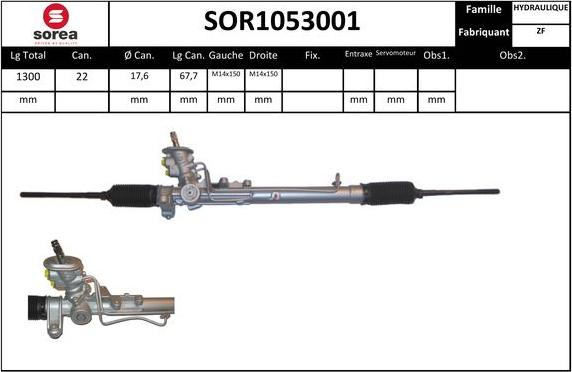 EAI SOR1053001 - Stūres mehānisms adetalas.lv