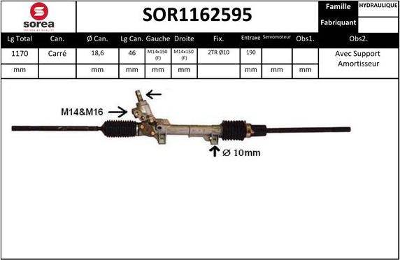 EAI SOR1162595 - Stūres mehānisms adetalas.lv