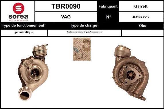 EAI TBR0090 - Kompresors, Turbopūte adetalas.lv