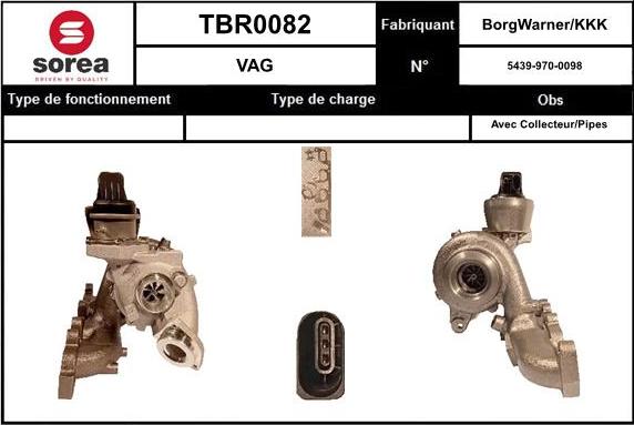 EAI TBR0082 - Kompresors, Turbopūte adetalas.lv