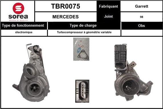 EAI TBR0075 - Kompresors, Turbopūte adetalas.lv