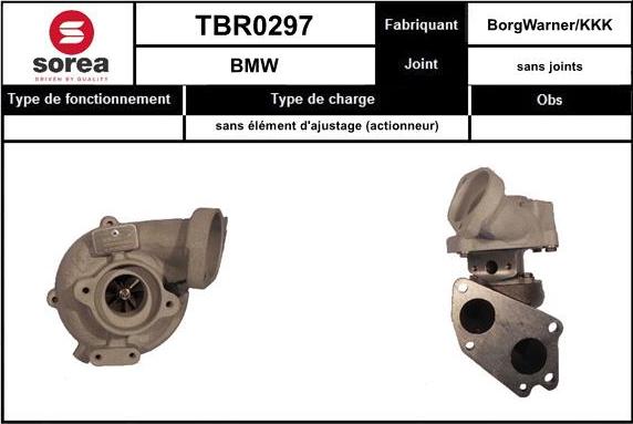 EAI TBR0297 - Kompresors, Turbopūte adetalas.lv